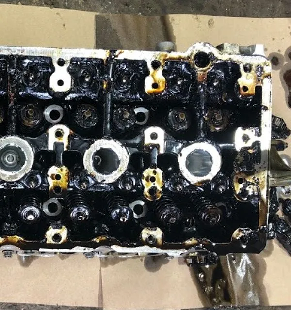 BEFORE Mercedes Benz C class coupe 2012 complete engine rebuild