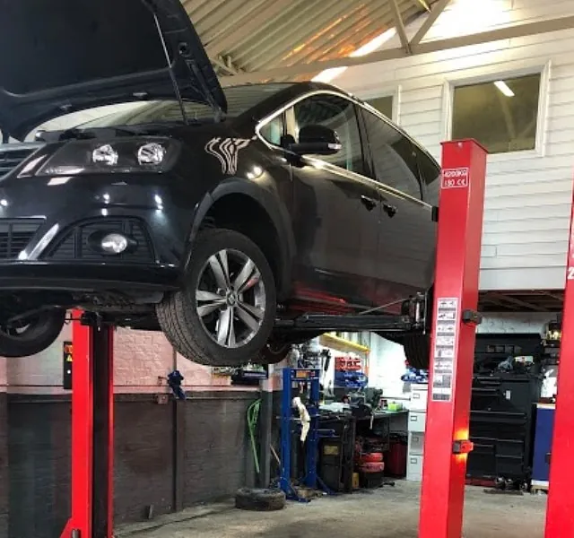 car getting an MOT